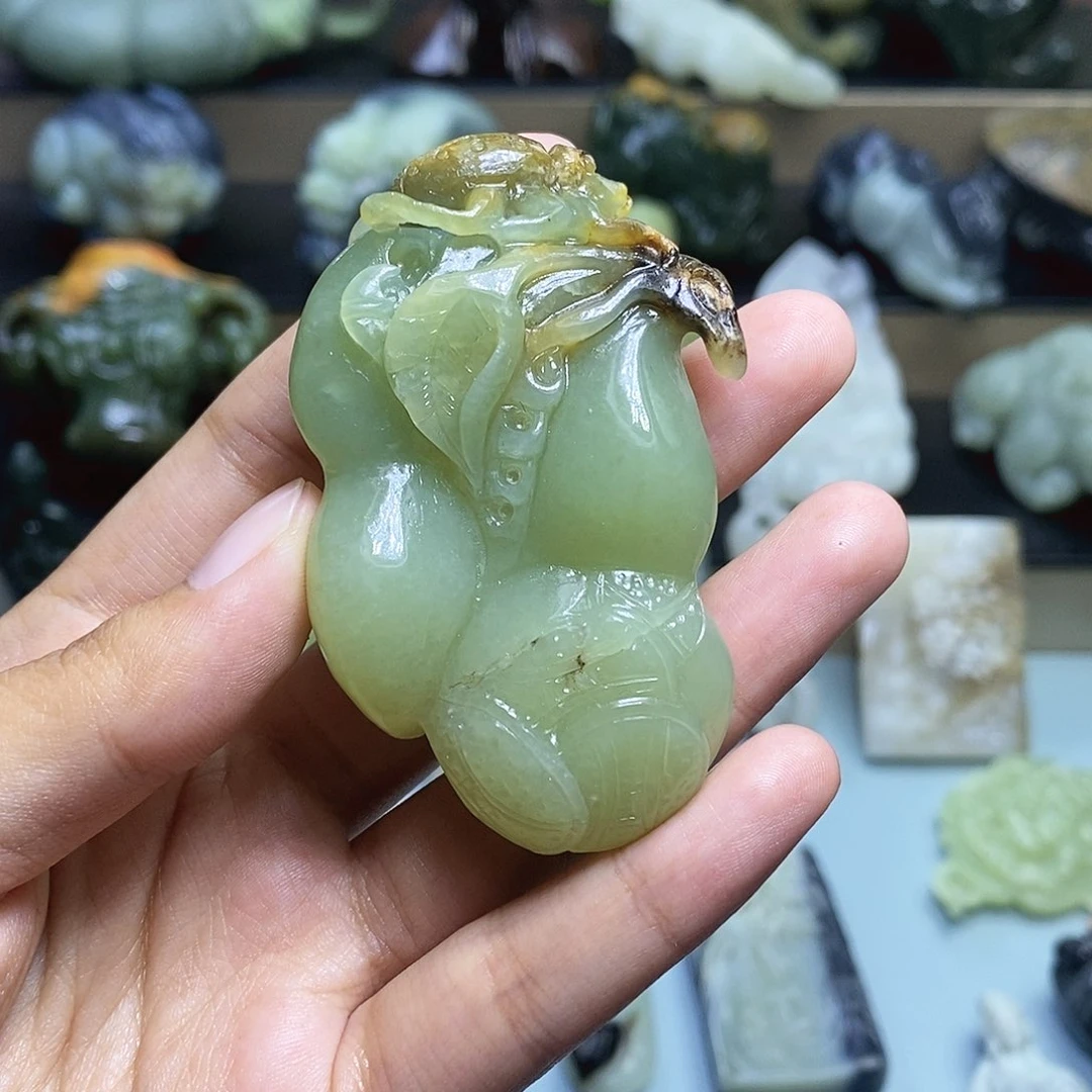 【闪购商品】颈饰未镶嵌和田玉尘**风