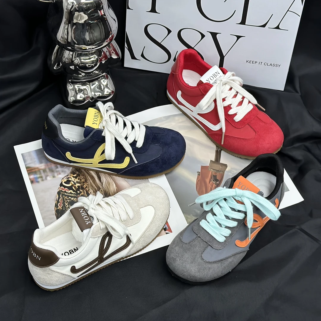 【Bin】爆款潮流时尚百搭小白鞋秋季透气休闲板鞋2025秋冬季新款