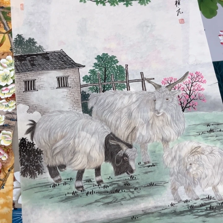 国画作品原文白鹤归鹤
