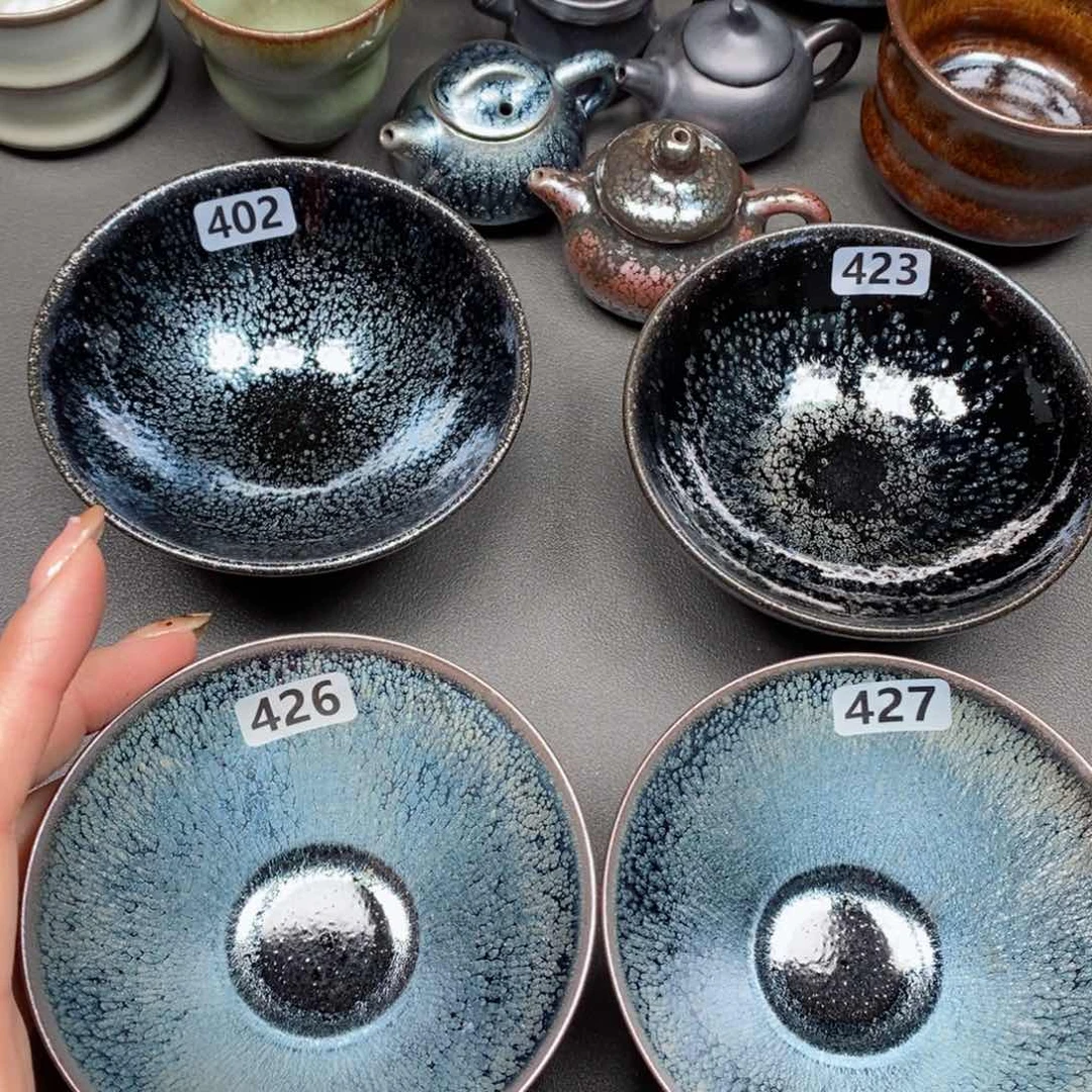 茶盏伍*建窑建盏主人杯426、427