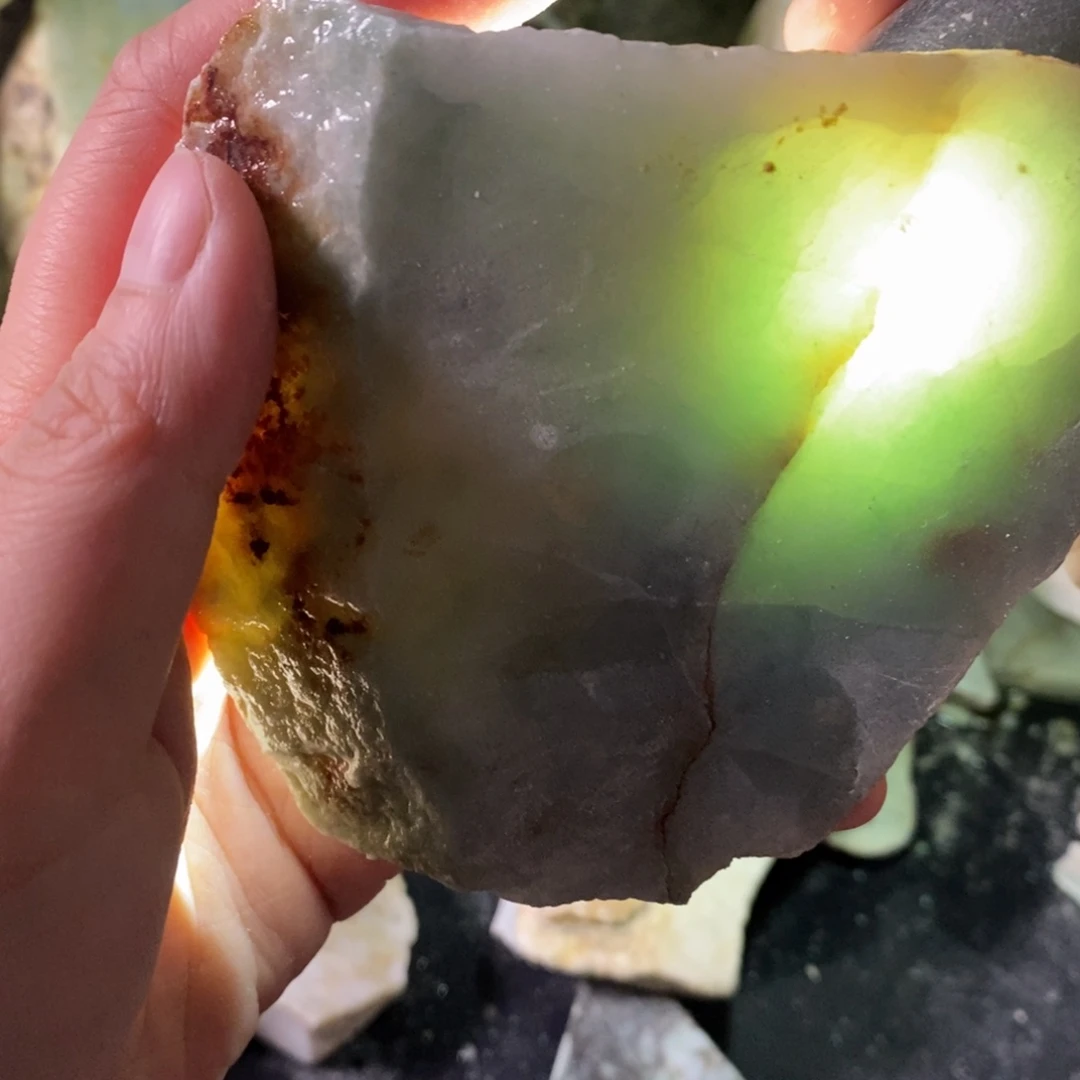 颈饰未镶嵌翡翠天然翡翠