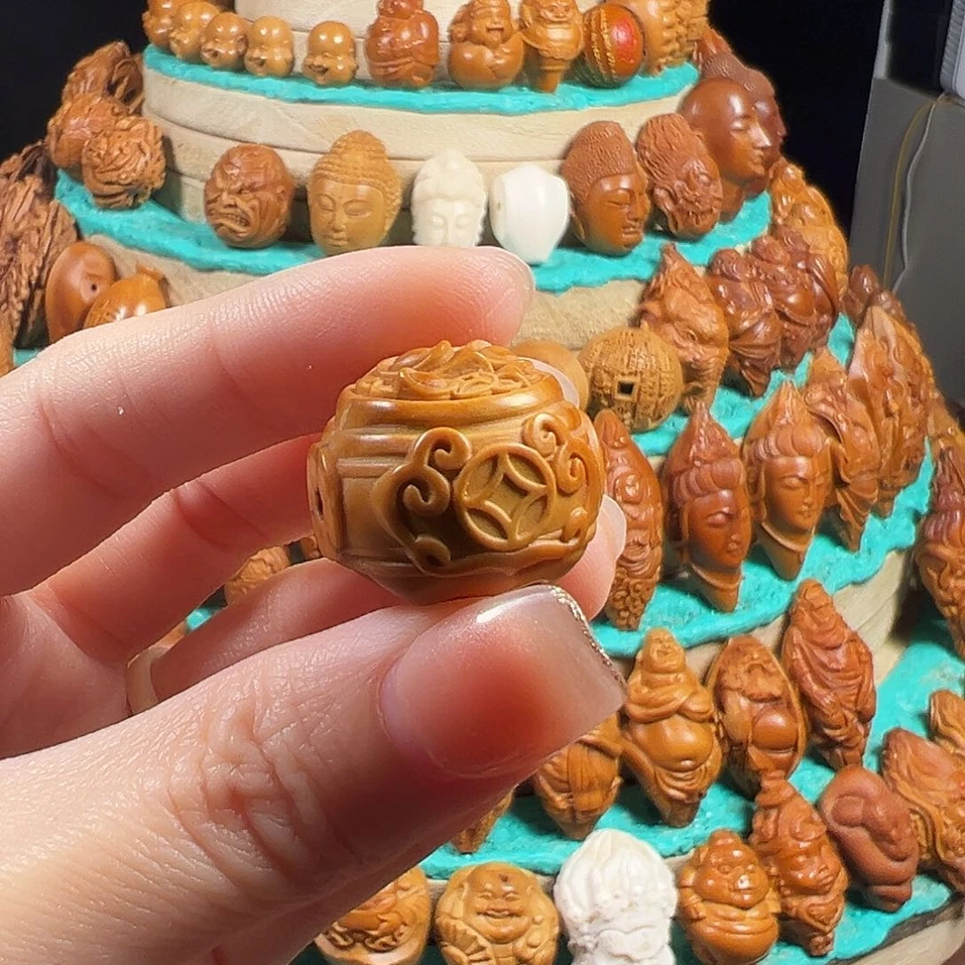 肥***肉手串/手链橄榄核聚宝盆