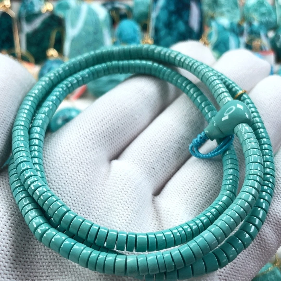 绿松石未镶嵌车挂