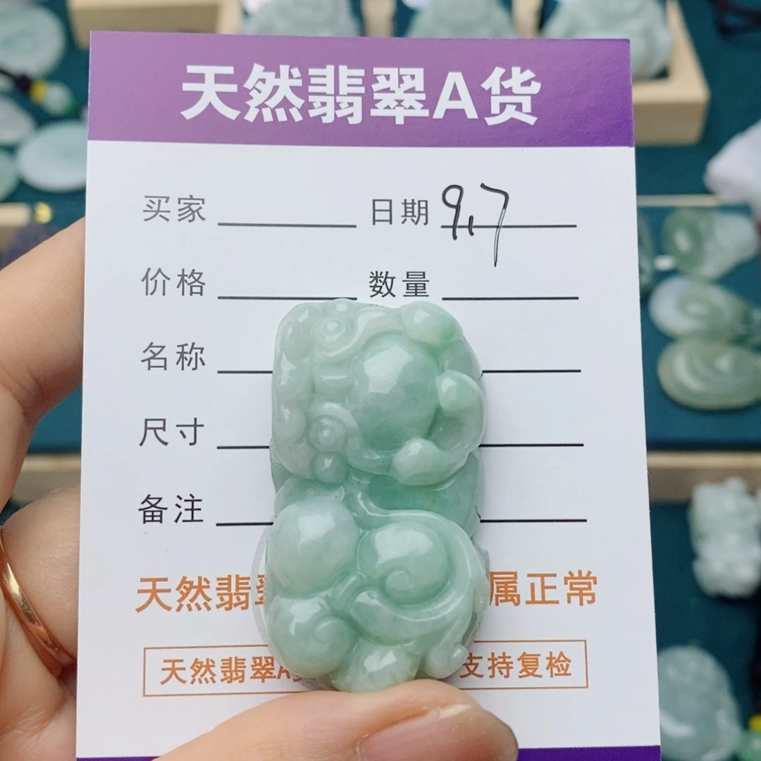 颈饰未镶嵌翡翠貔貅