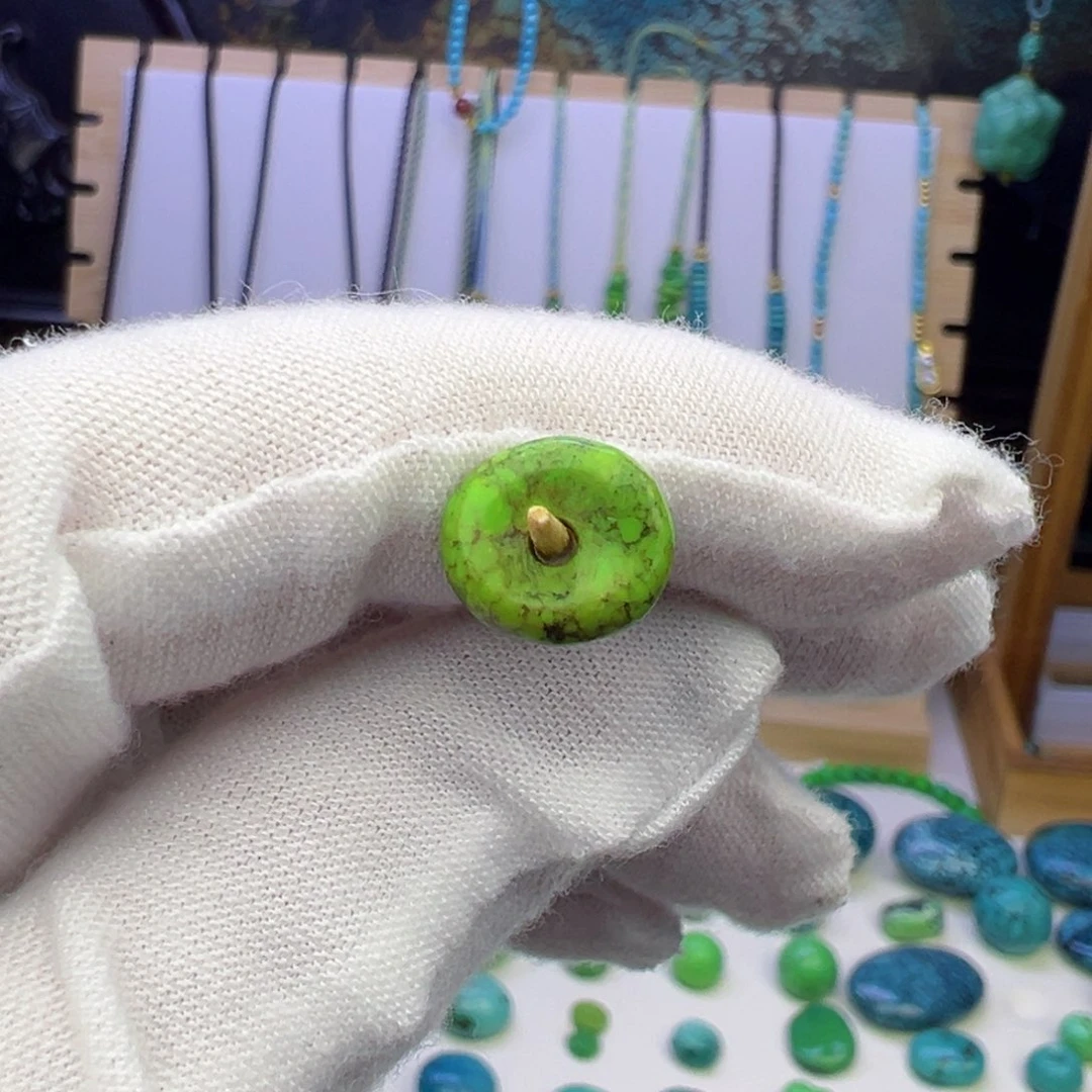 菜籽黄藏扣11.4mm兰
