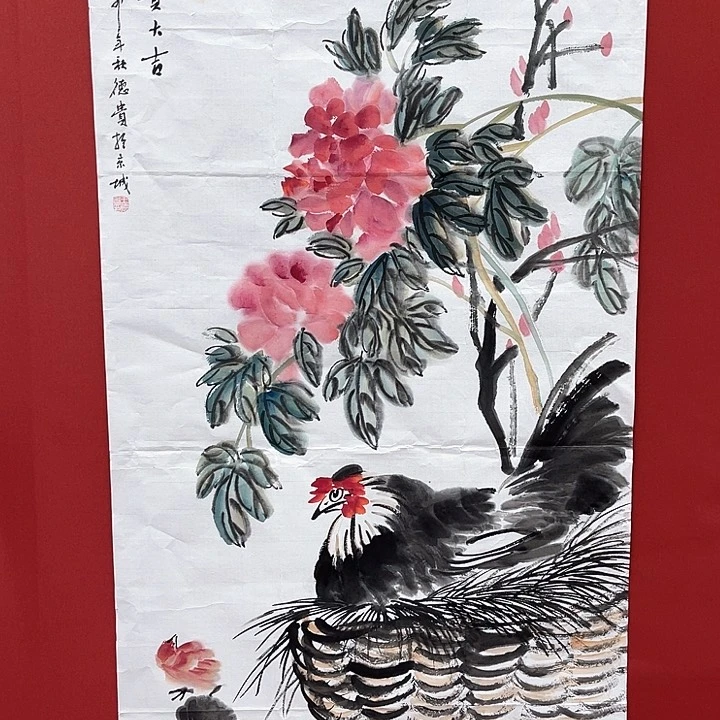 国画纯手绘作品书画