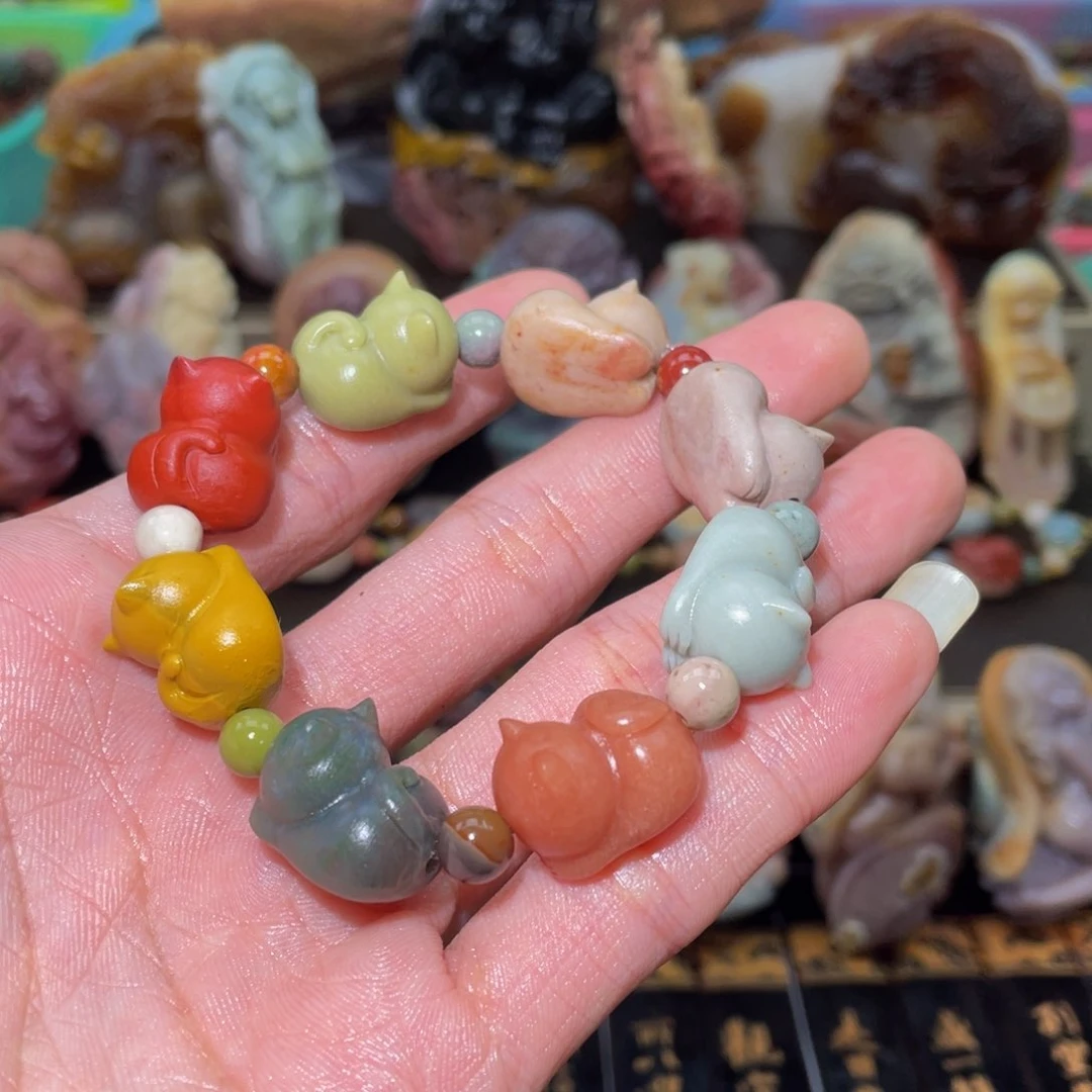 未镶嵌手串石英质玉