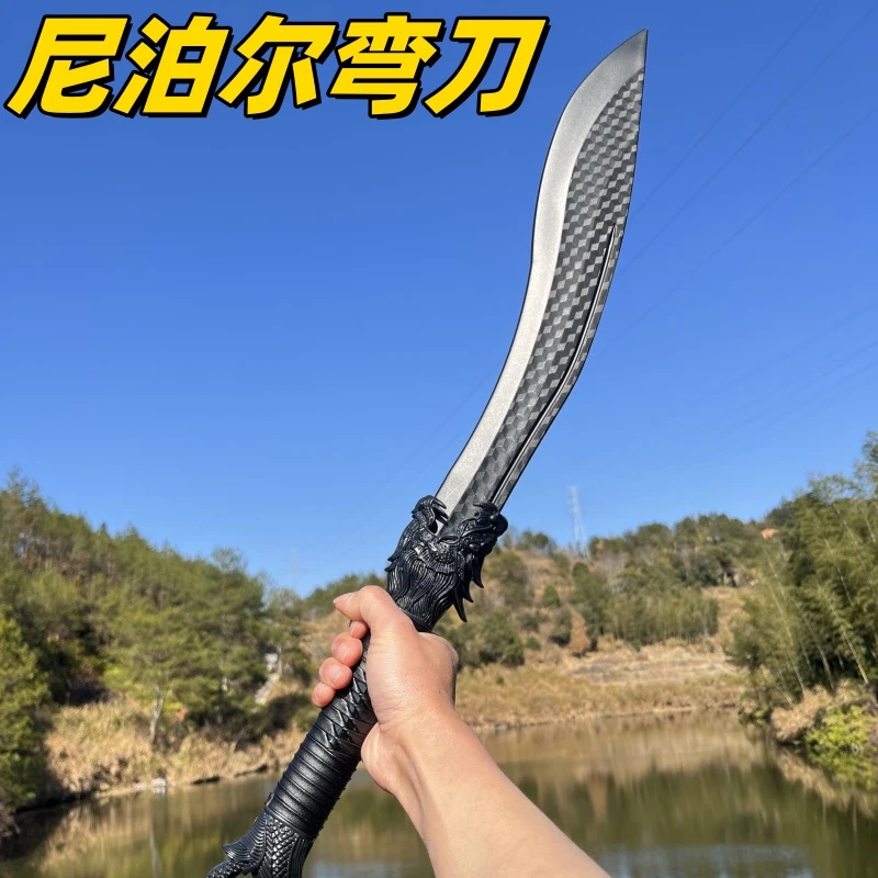 cos正版塑胶尼泊尔野外特种兵野外仿真成品全套塑料刀装备武器