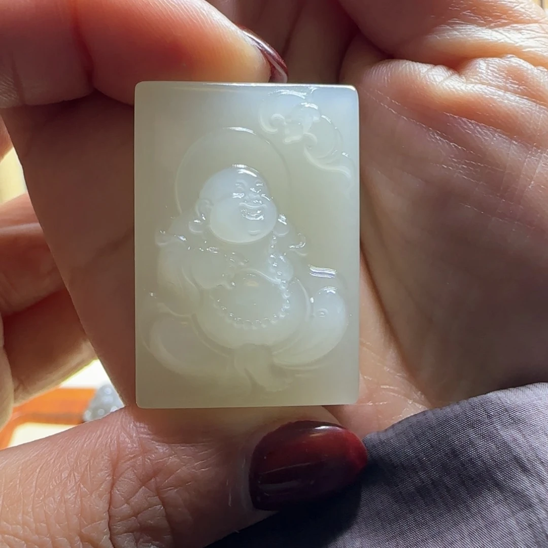 和田玉颈饰未镶嵌佳****