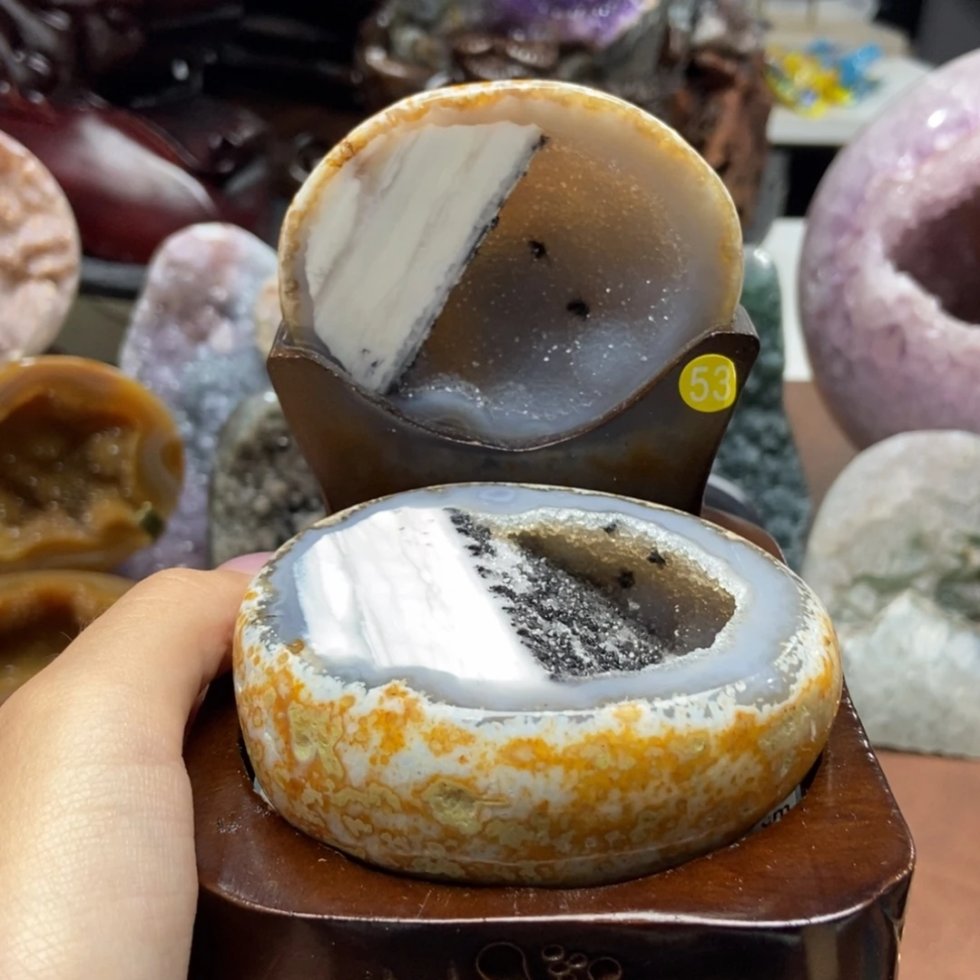 紫晶摆件未镶嵌水晶