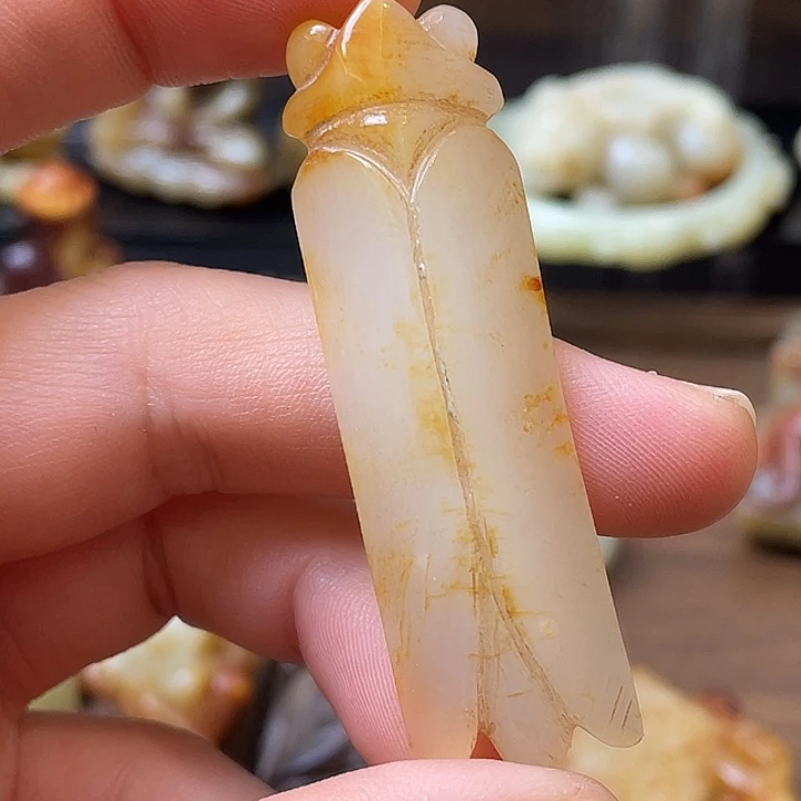 和田玉（糖玉）未镶嵌颈饰