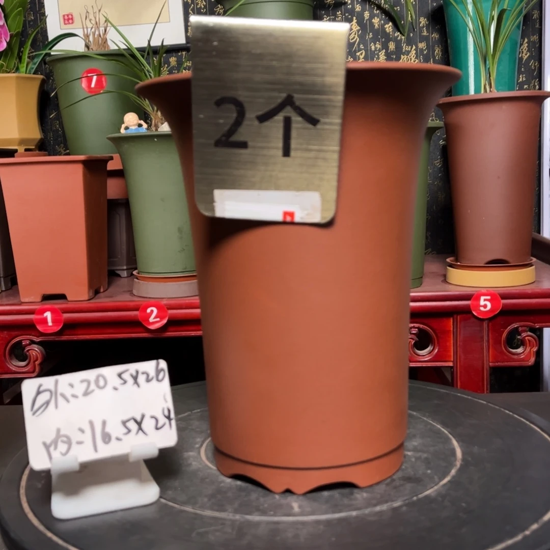 紫砂花盆紫砂花盆