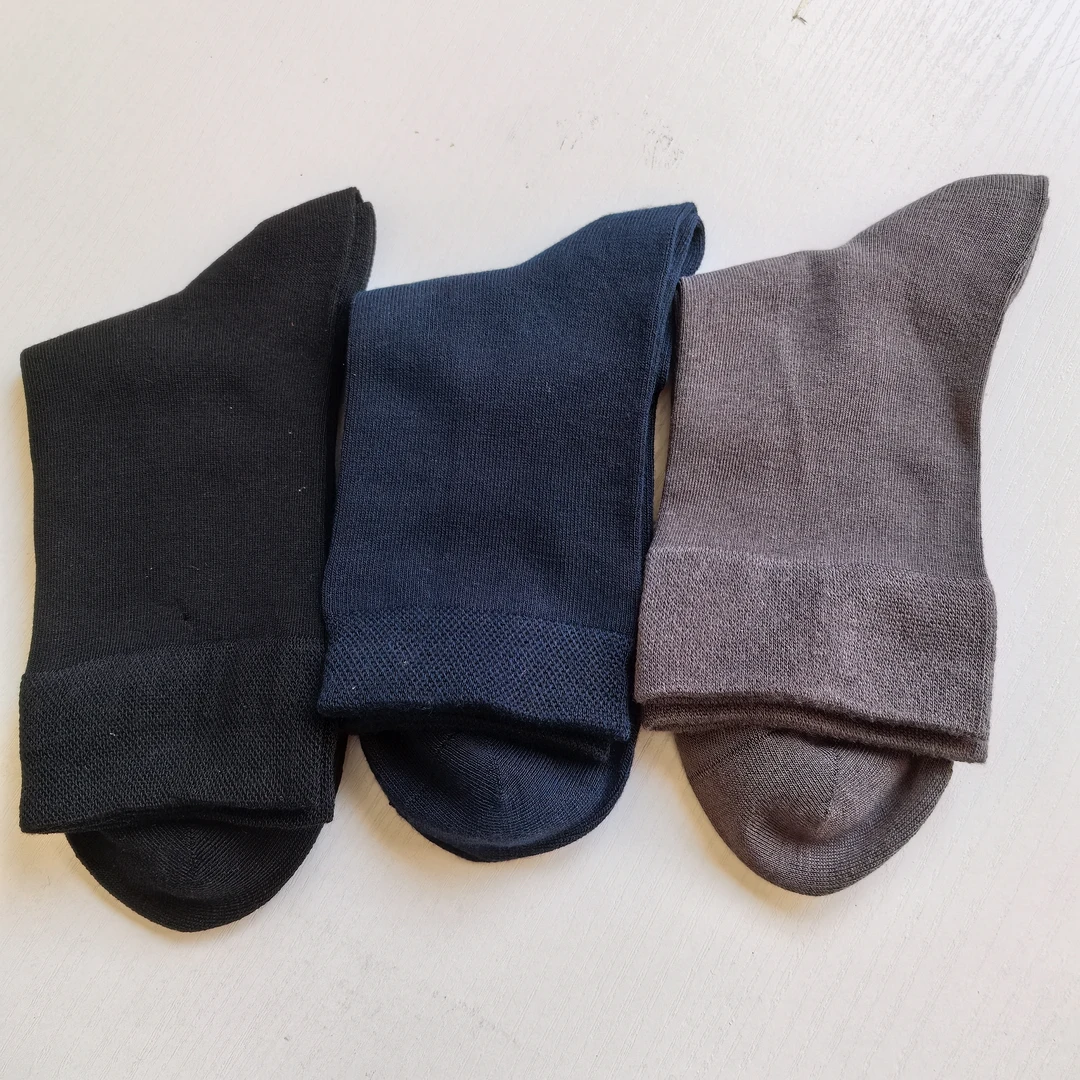 男松口短中筒吸汗无骨舒适春夏季袜子