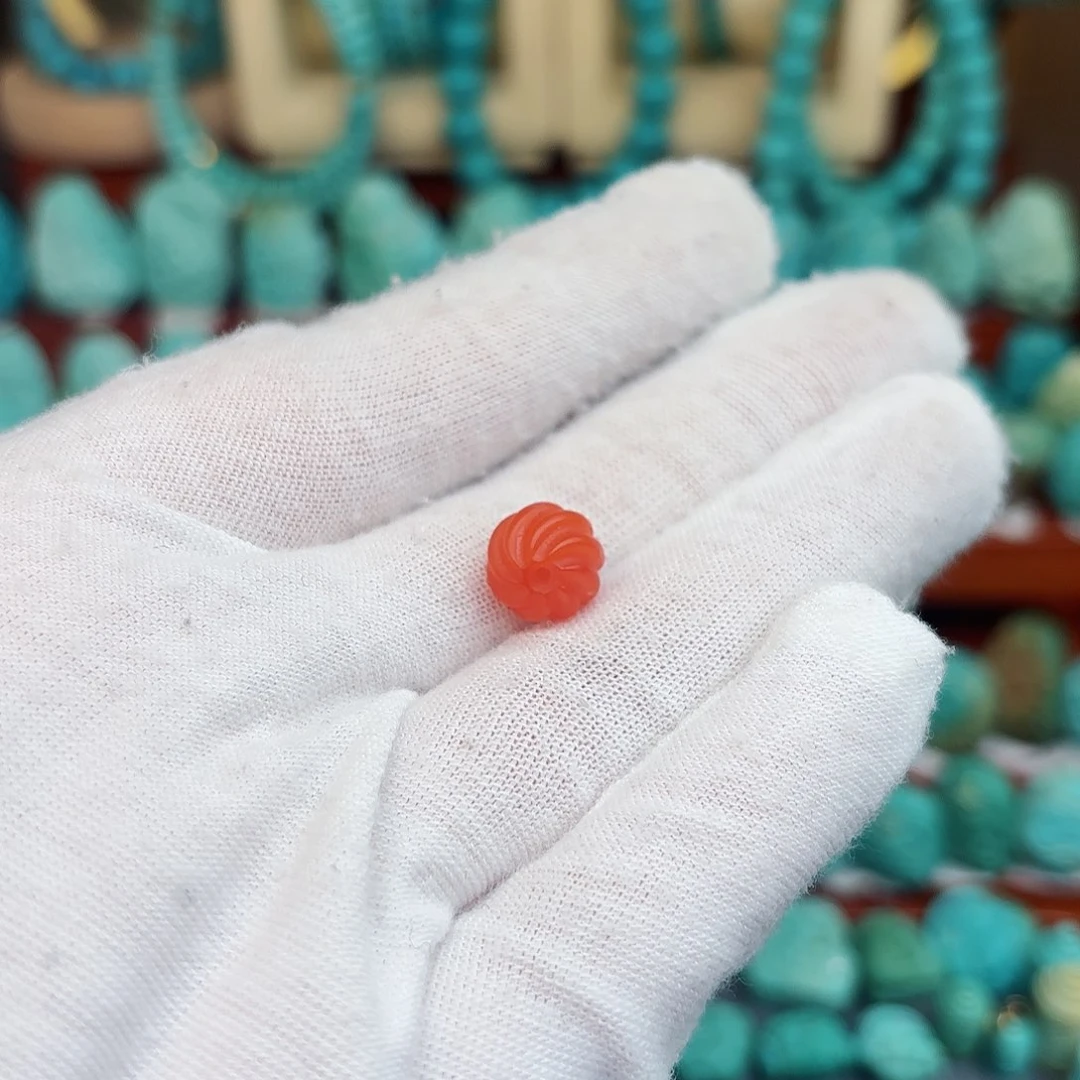 南红玛瑙配饰未镶嵌