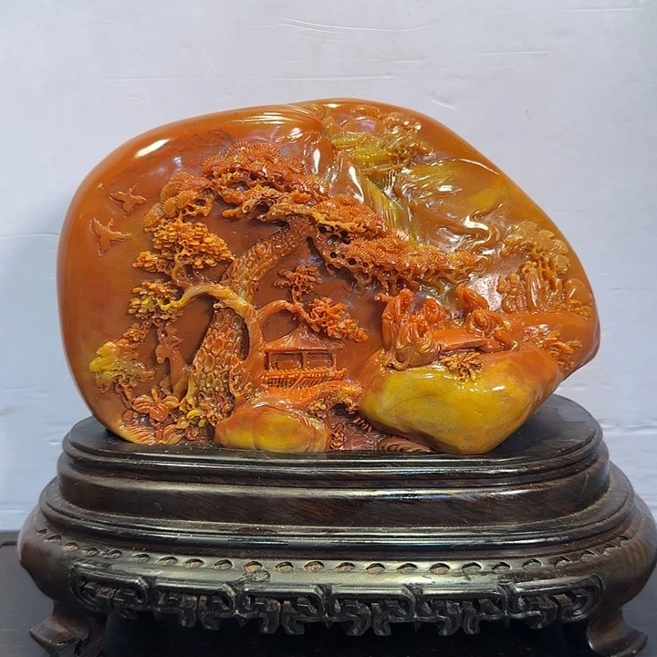 海***6寿山石寿山石摆件精品