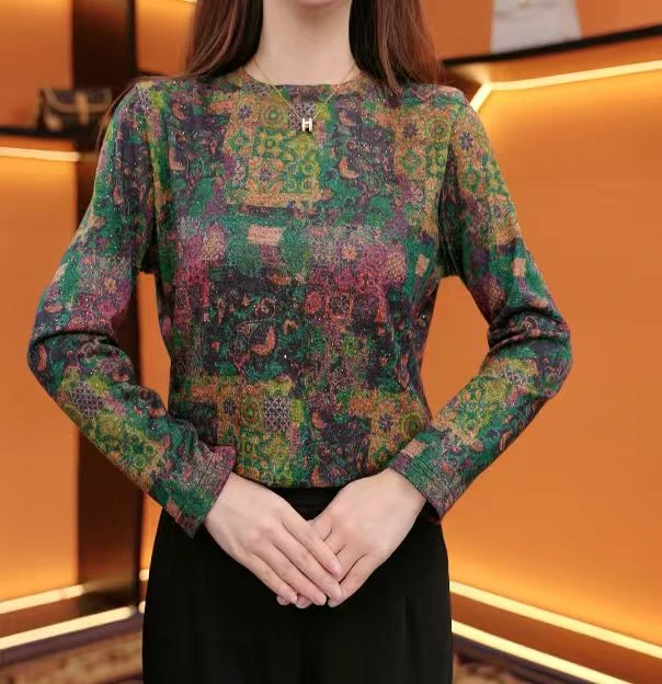 2025秋新款显瘦气质休闲女上衣小衫#1438