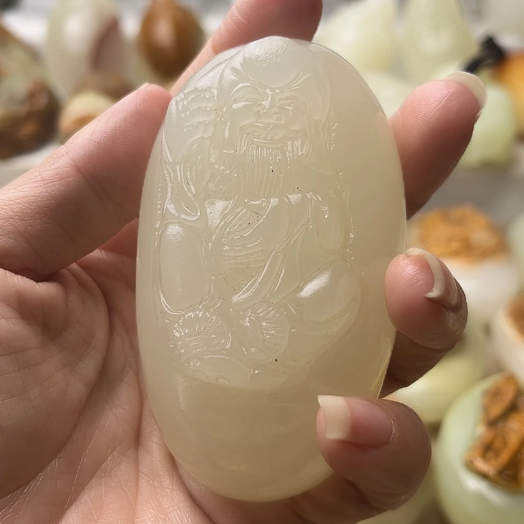 石材方解石不退换寿星