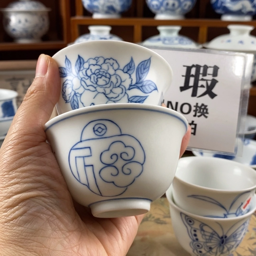 瓷片景德镇陶瓷手绘茶器162