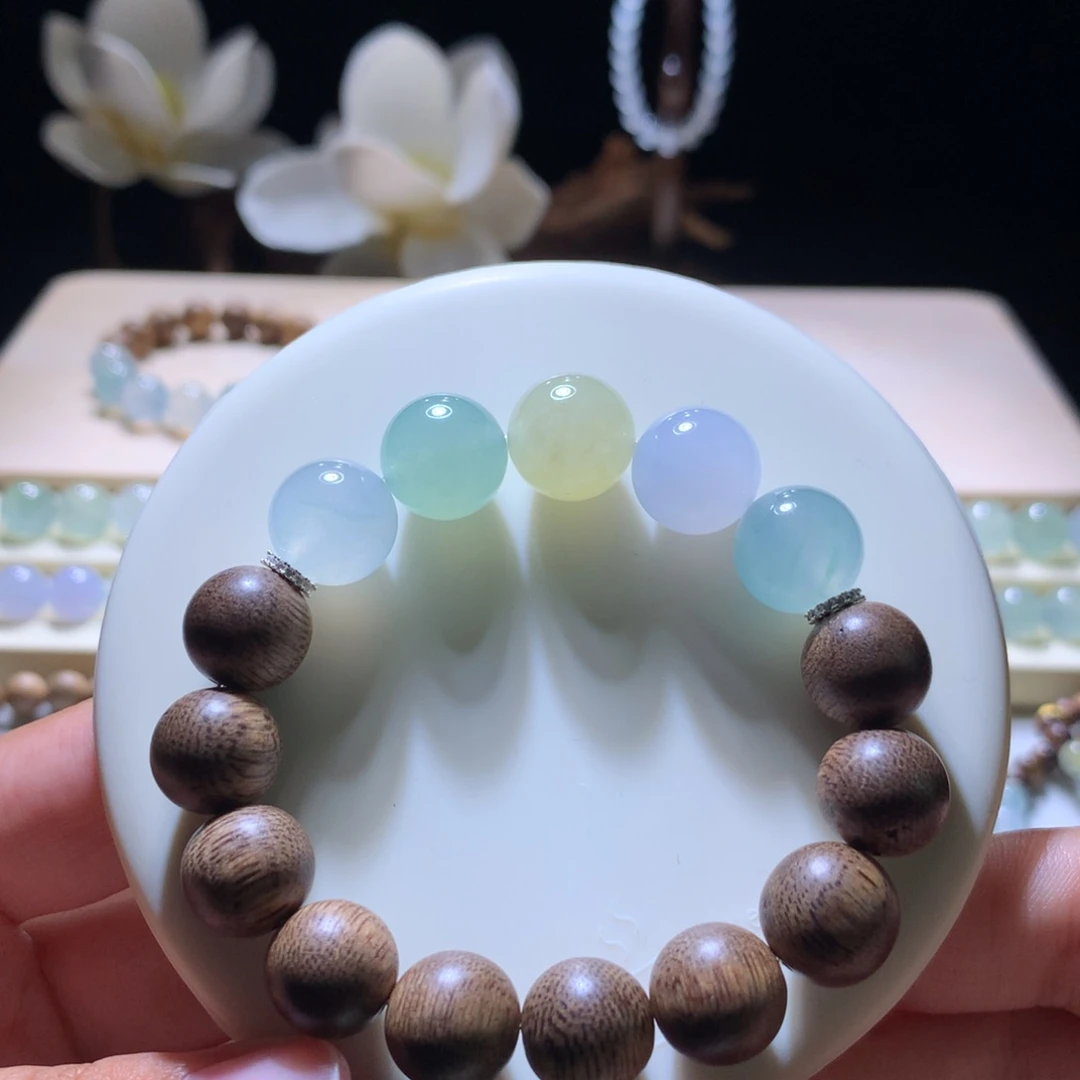 散珠翡翠特价款马卡龙半串
