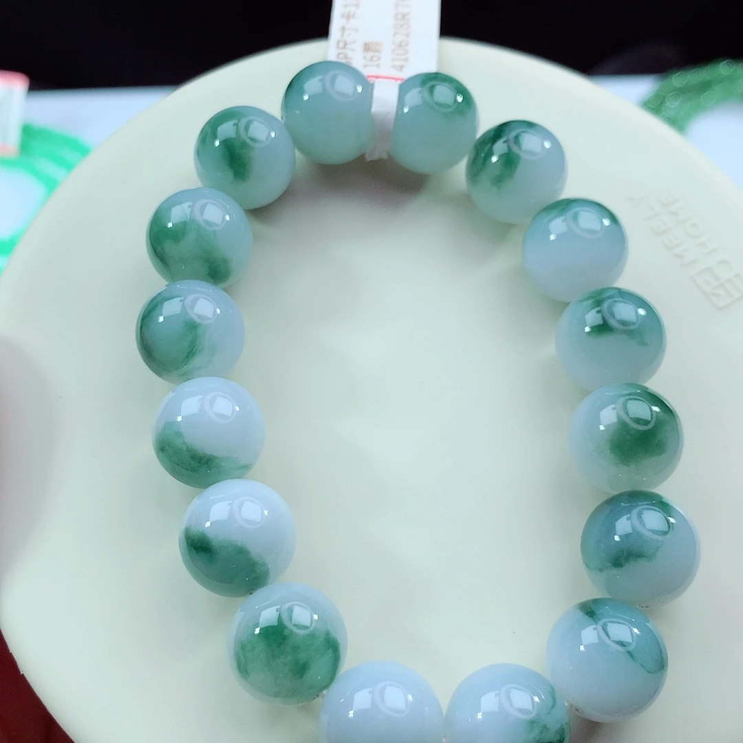 未镶嵌手链翡翠卡12.8