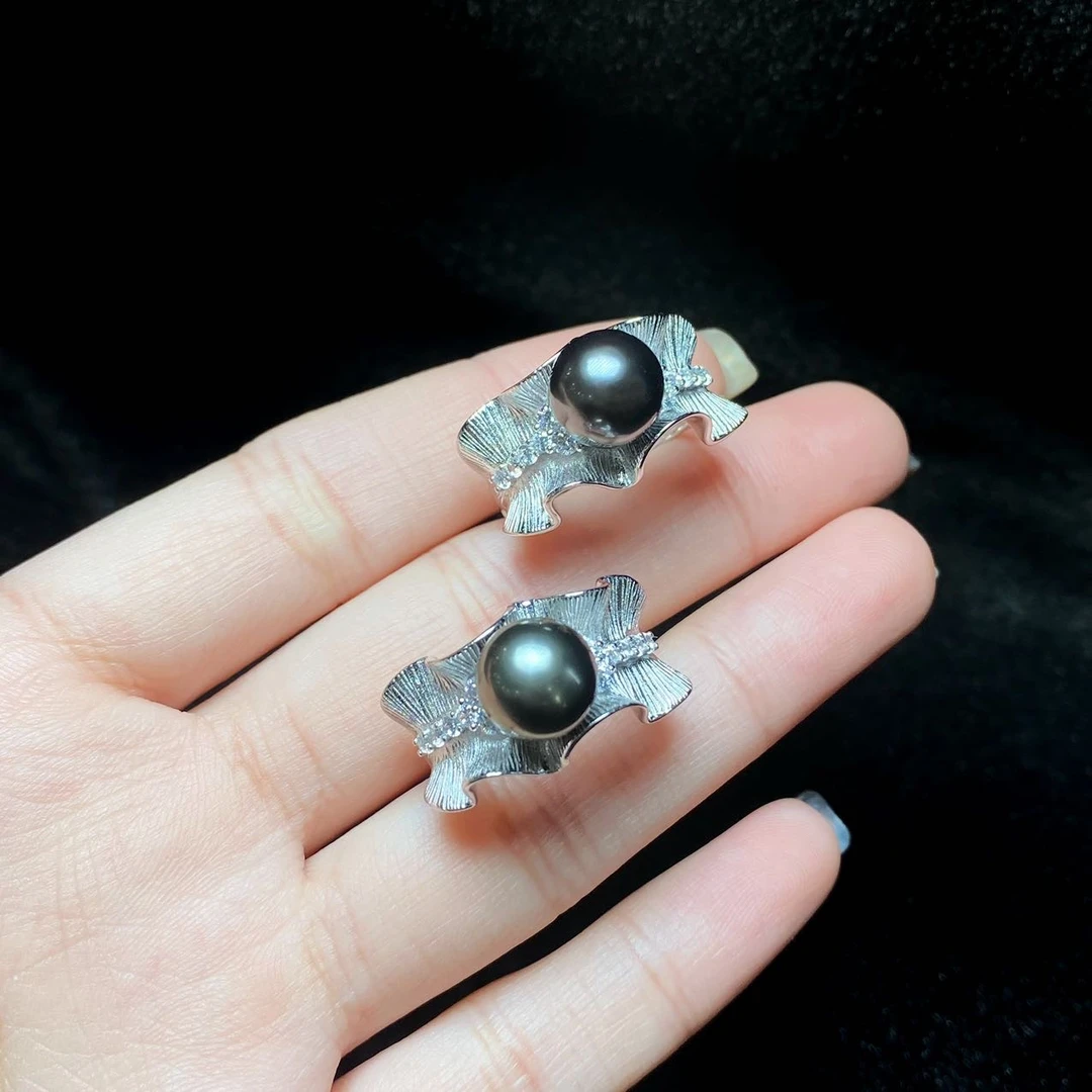 【云上叙】21 V22675-S925银海水珍珠戒指-多样性发一件9mm（东哥）