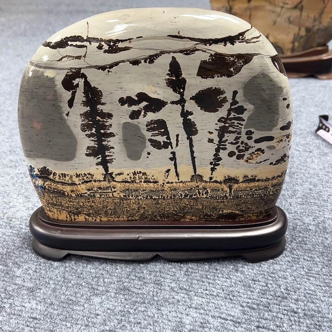 广西石天然国画石