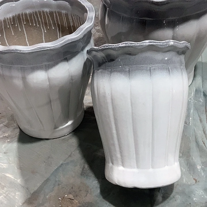 高温烧制渐变花口一套➕大号一个