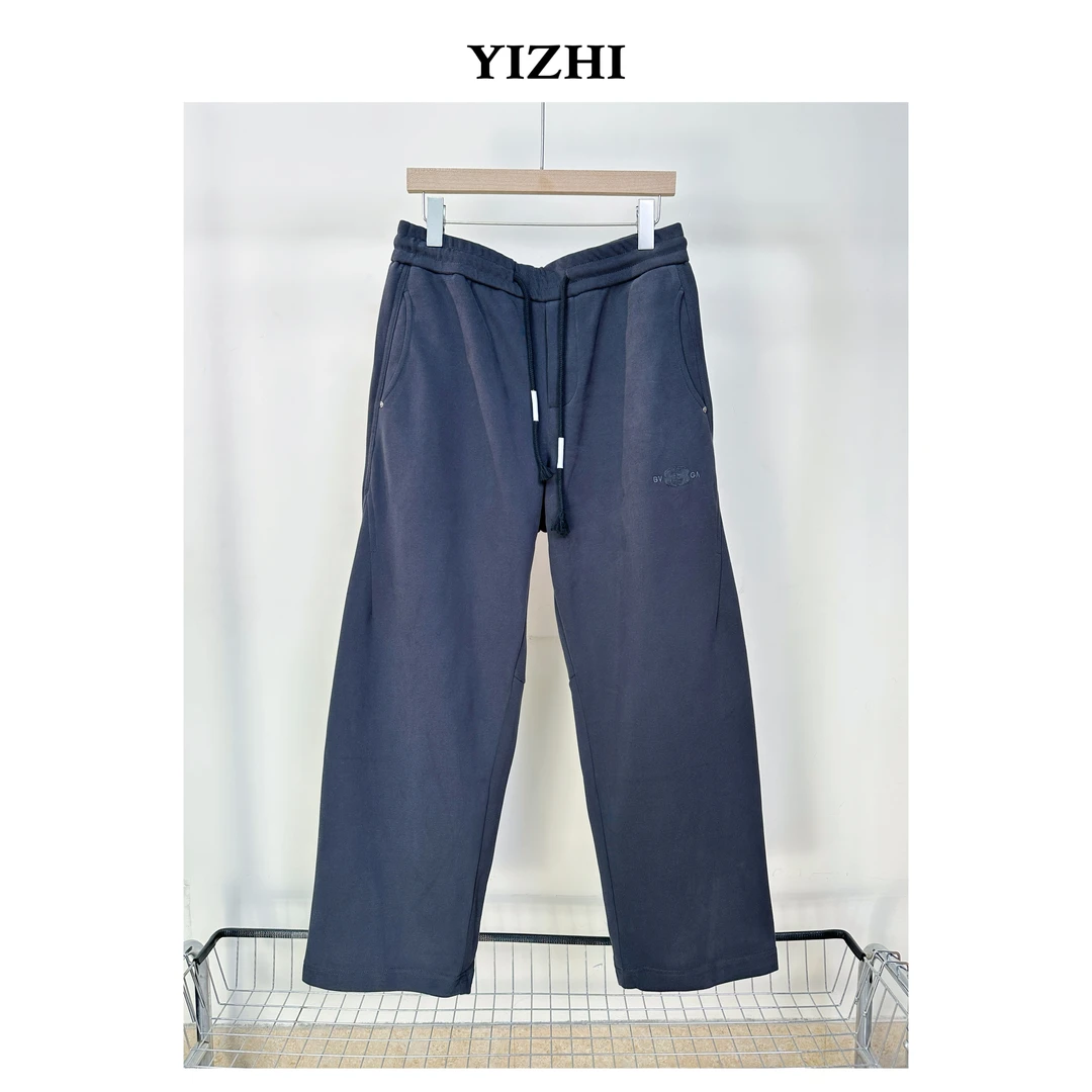 一志YIZHI 早春上新扎实重磅棉136阔腿香蕉裤卫裤