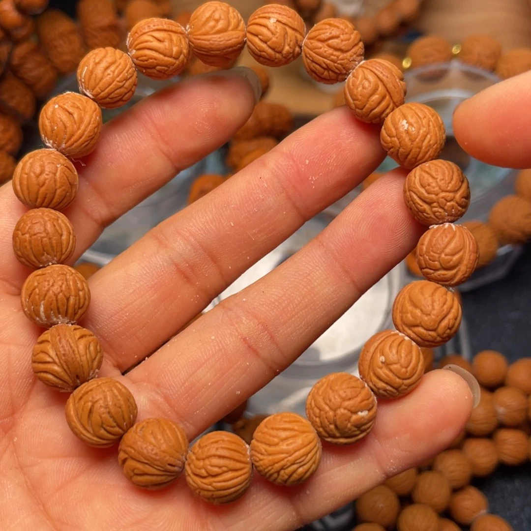 桃核手串龙纹桃核2