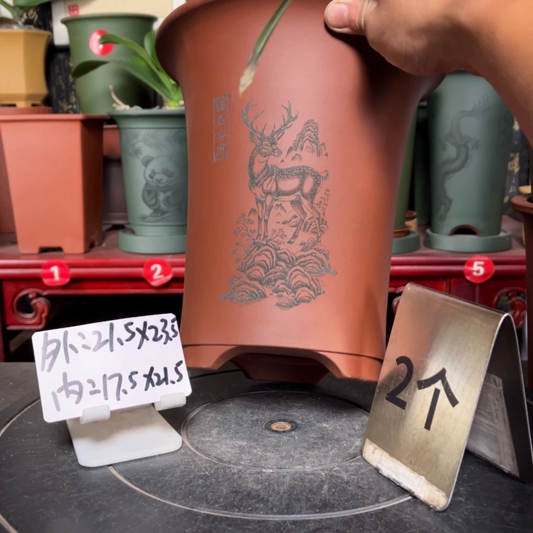 花盆紫砂紫砂花盆