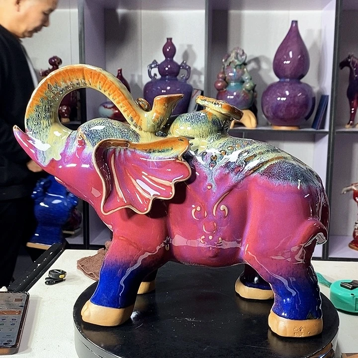 瓷片中国神垕精品钧瓷