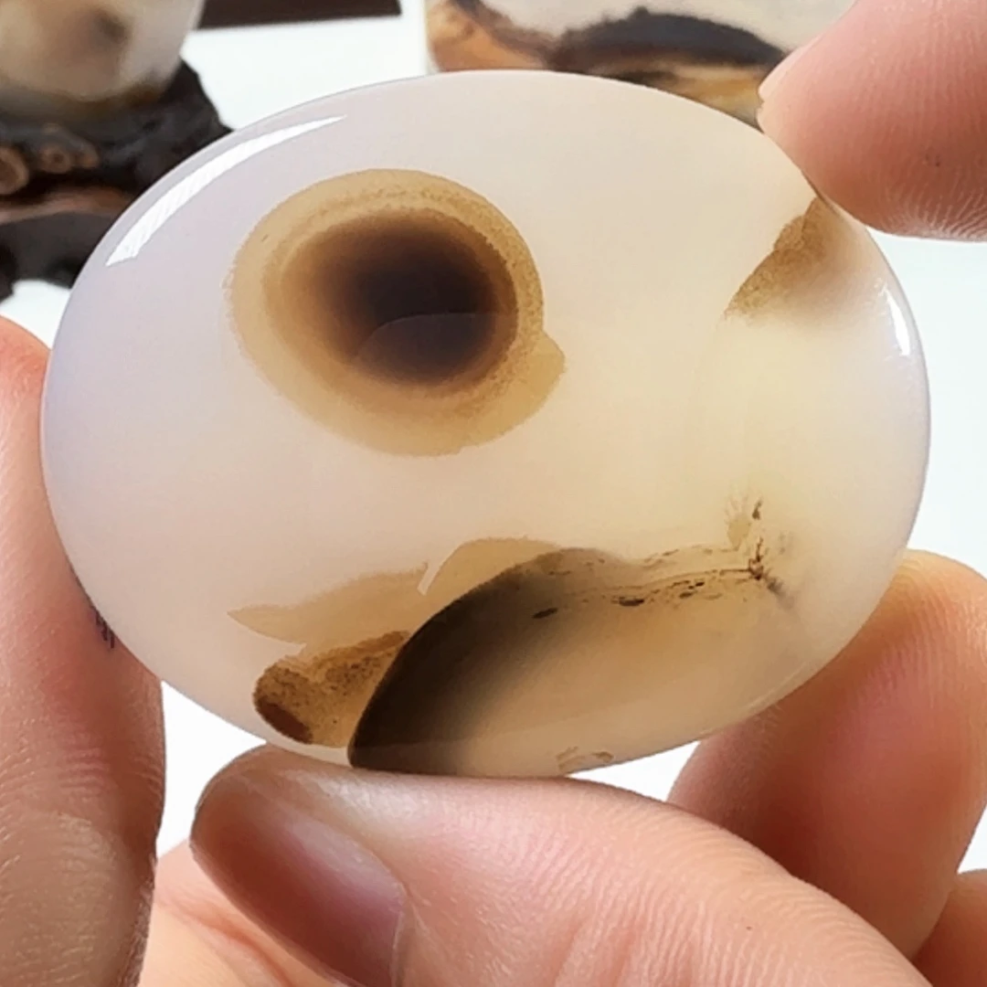 未镶嵌玛瑙/玉髓珠宝半成品