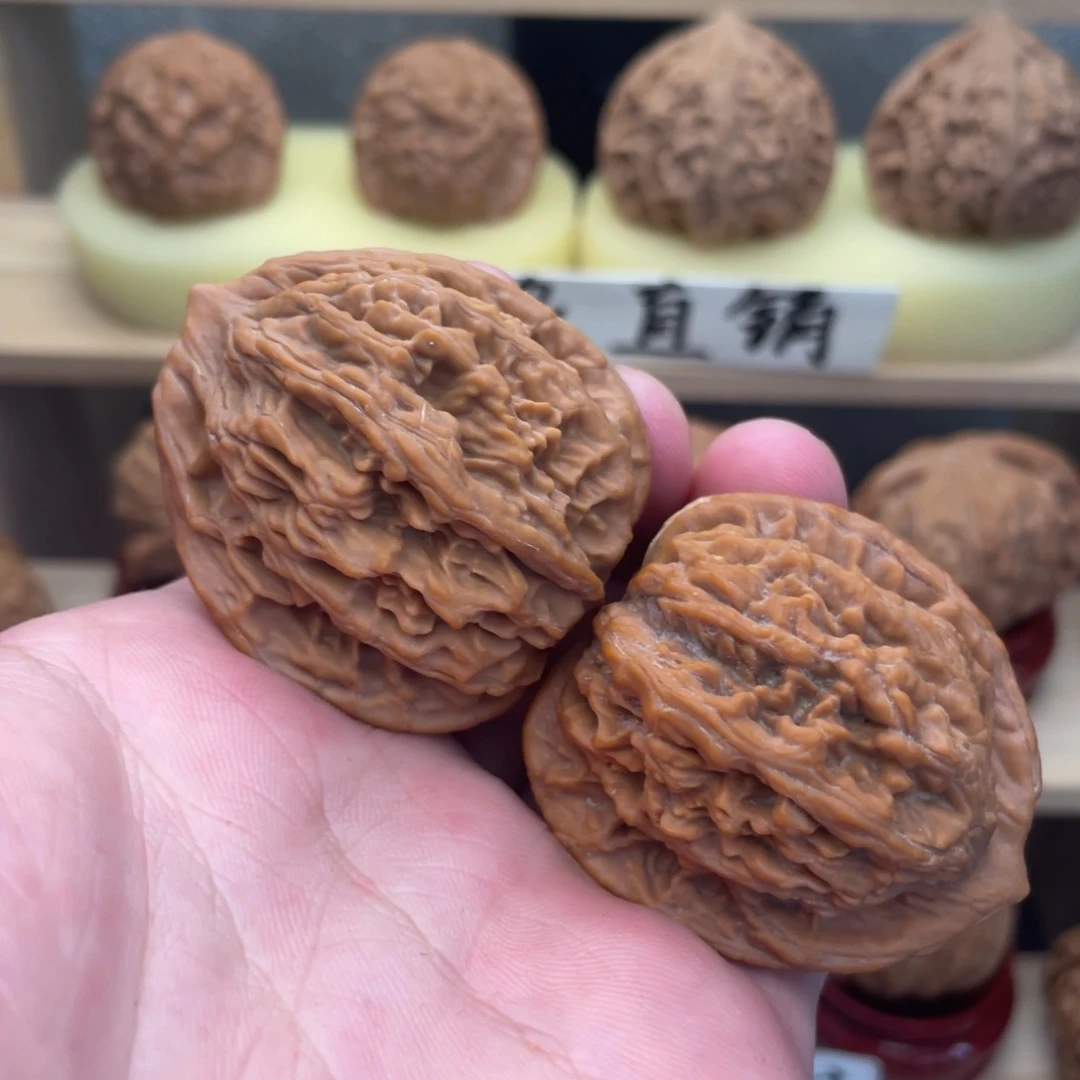 吊坠文玩核桃虎头41全品无修