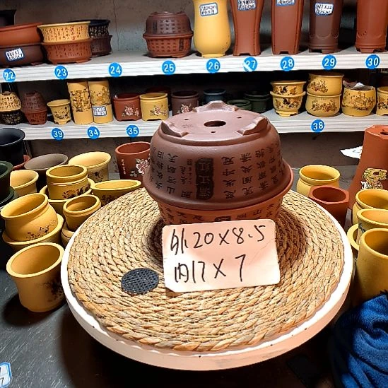 宜兴紫砂紫砂花盆盆紫砂