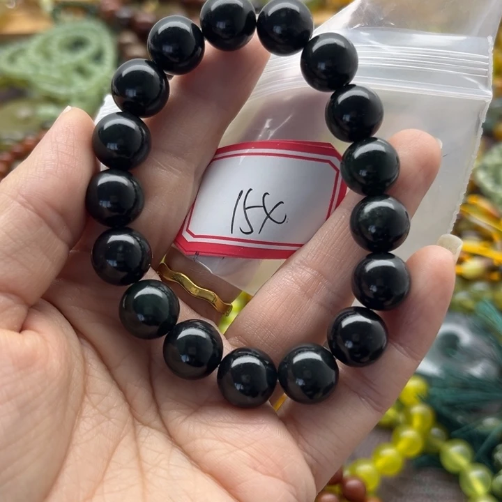 蛇纹石玉未镶嵌手链