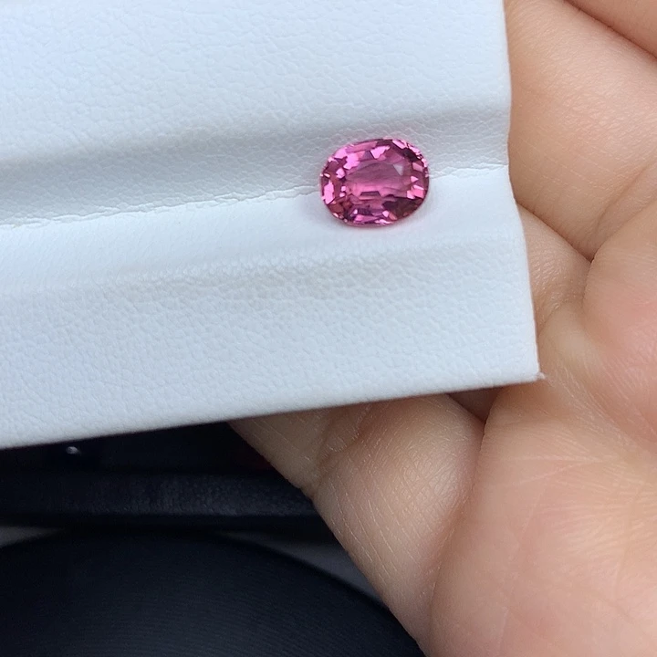 裸石碧玺未镶嵌1.66ct粉碧玺