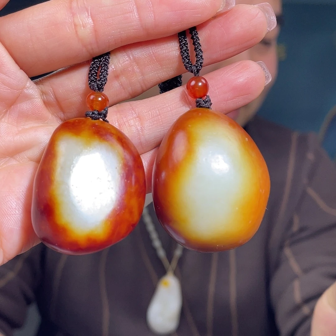 和田玉颈饰未镶嵌多样性发一件