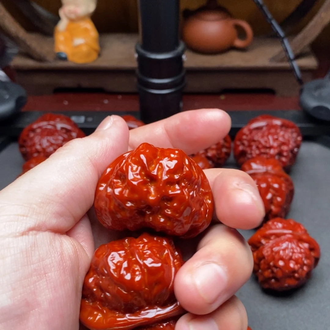 吊坠文玩核桃幕**手40蛤蟆头