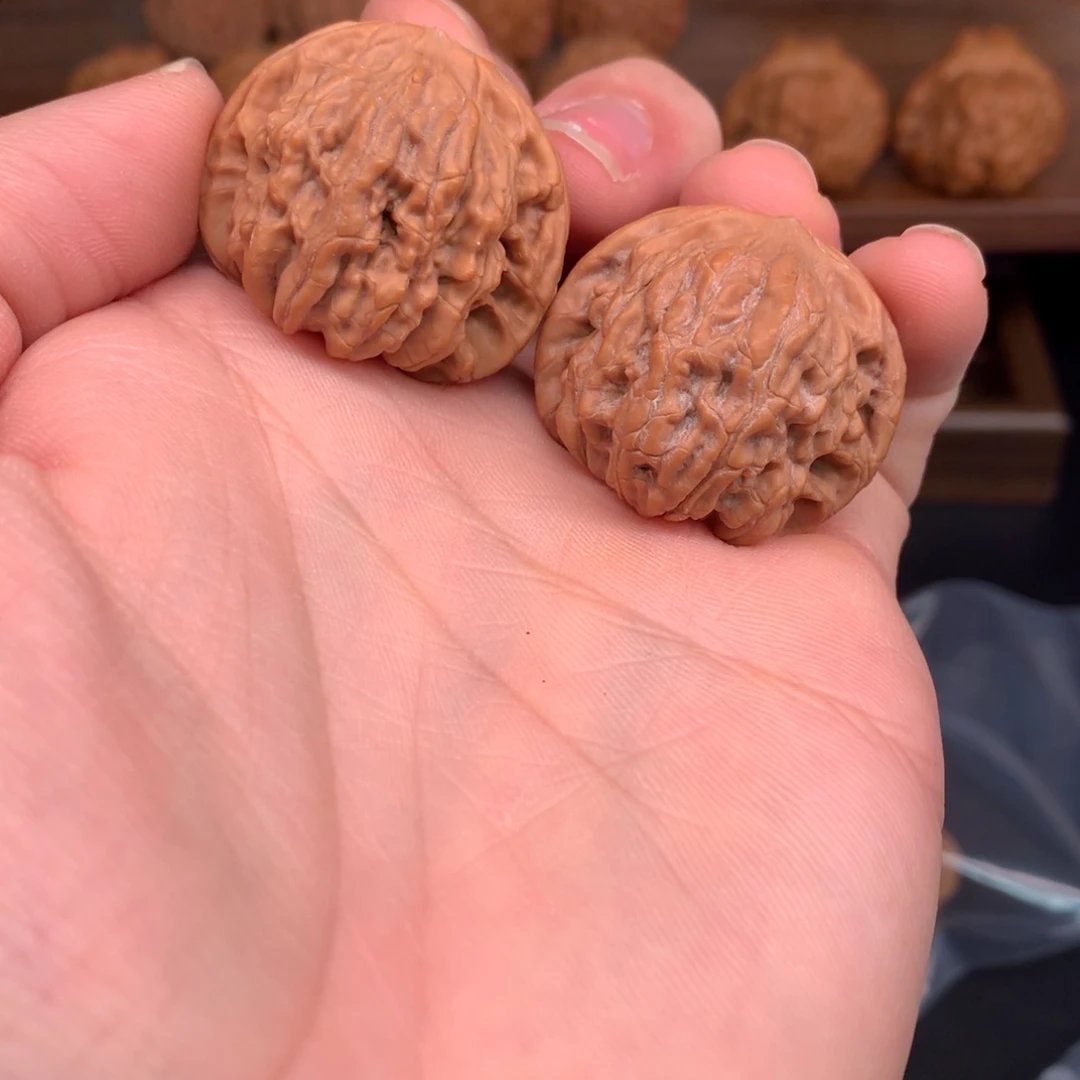 吊坠文玩核桃34小红（强烈推荐）