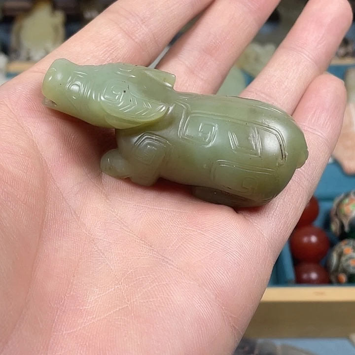 用***0和田玉（糖玉）未镶嵌挂件