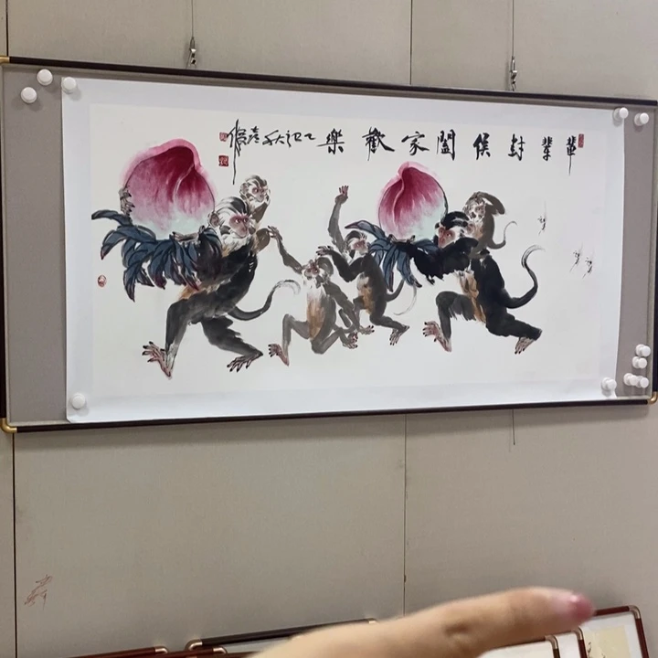 国画亲笔手绘原创