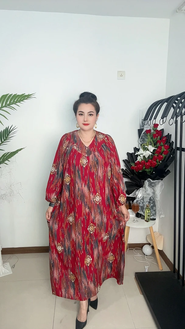 棉调 新款 连衣裙 简单大方舒服两块