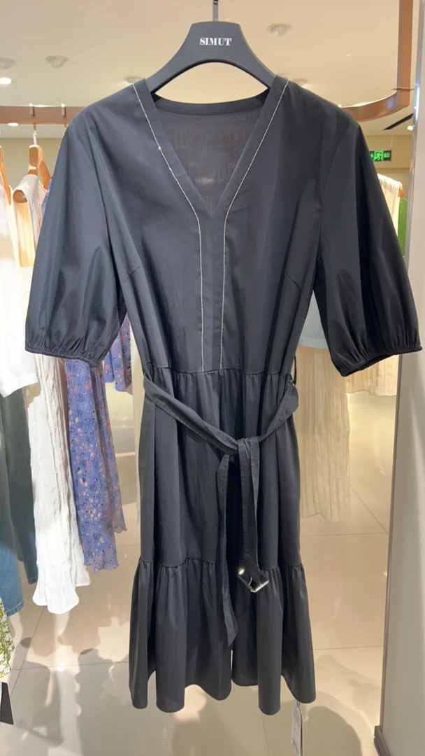 思慕缇～常规纯色夏季连衣裙