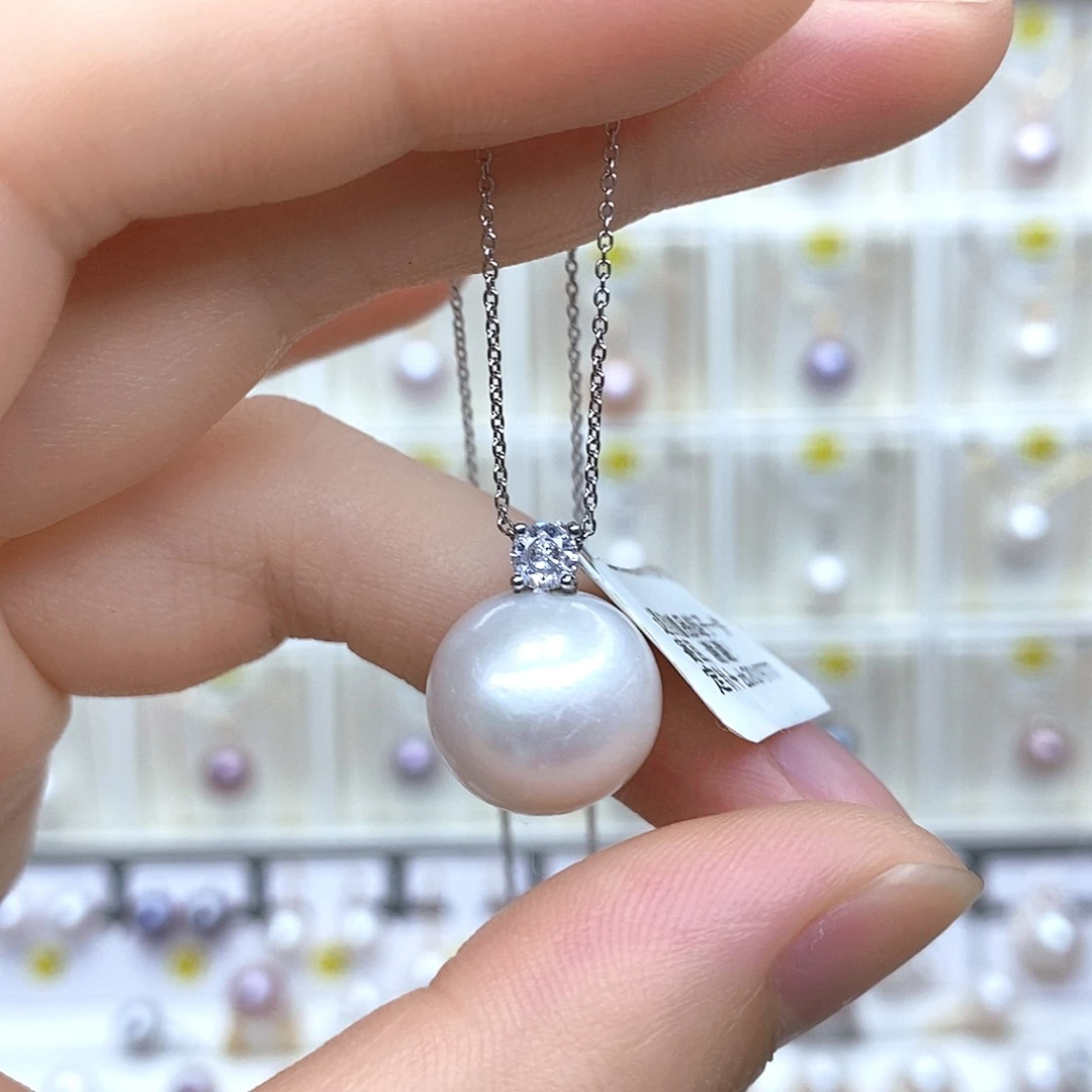 淡水珍珠合金颈饰