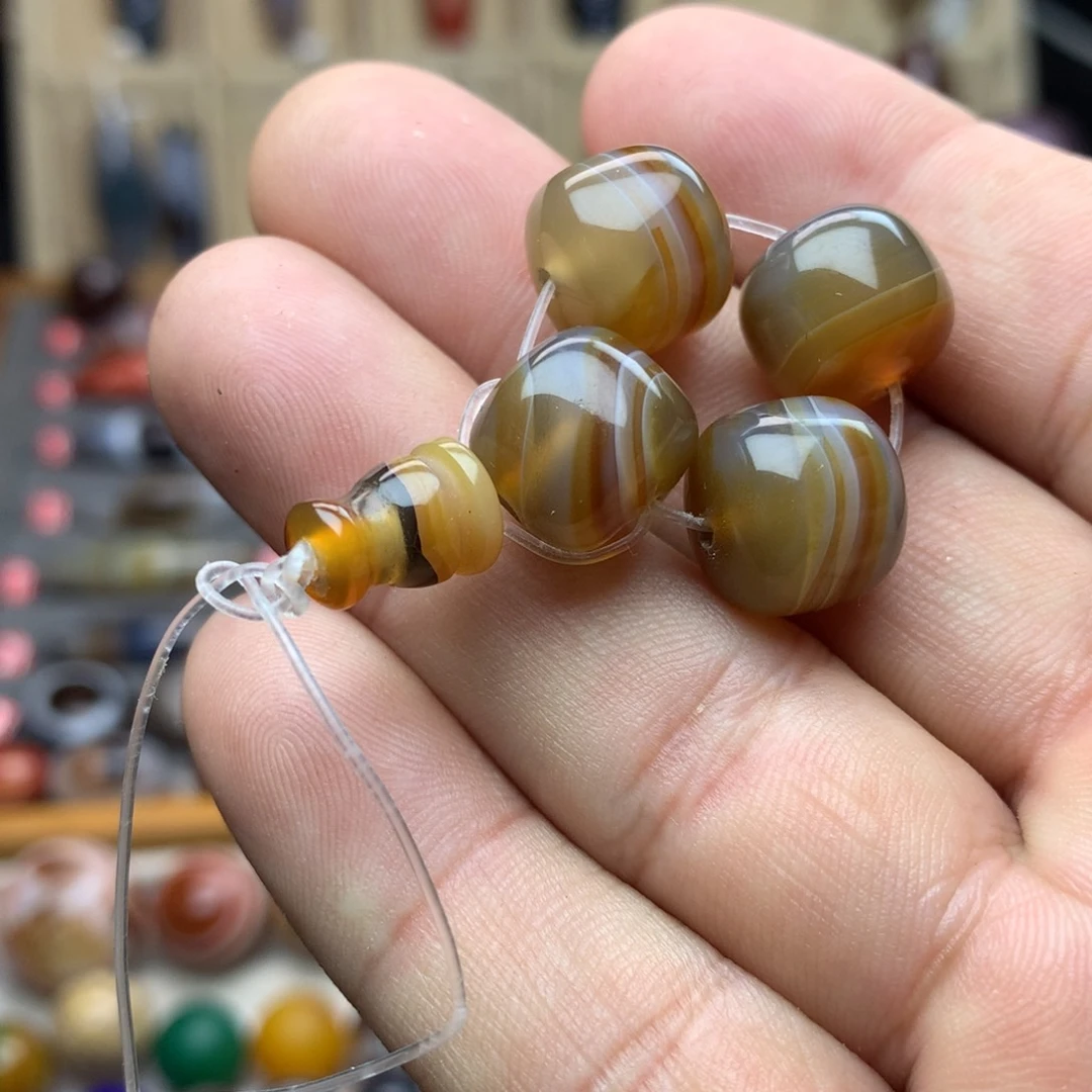 【闪购商品】未镶嵌玛瑙/玉髓珠宝半成品巴*