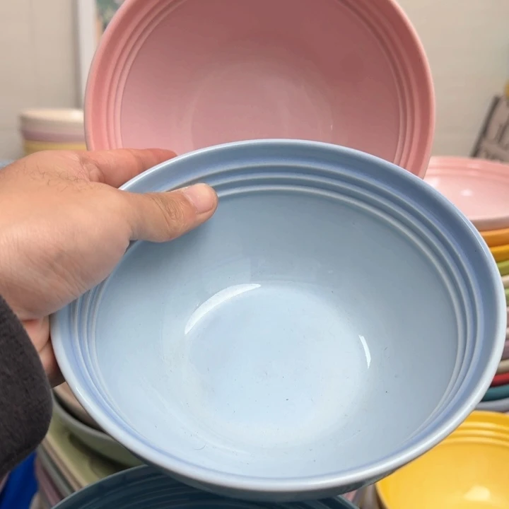 瓷片微瑕2个温哥华面碗650毫升