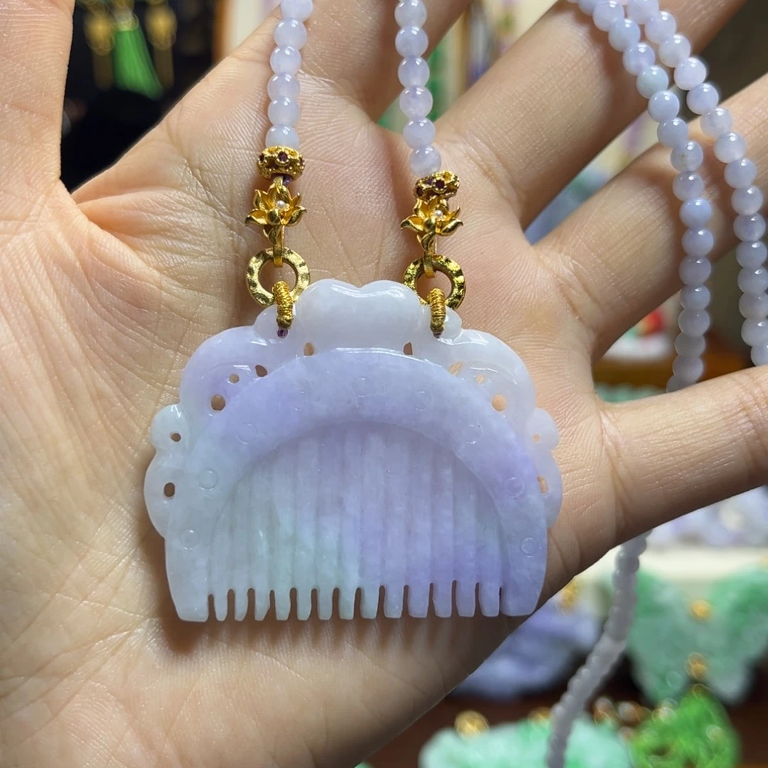 翡翠未镶嵌颈饰天然翡翠