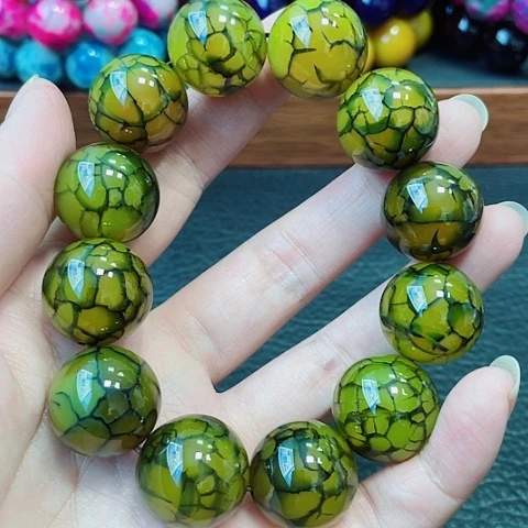 玛瑙未镶嵌手饰虎皮龙纹20