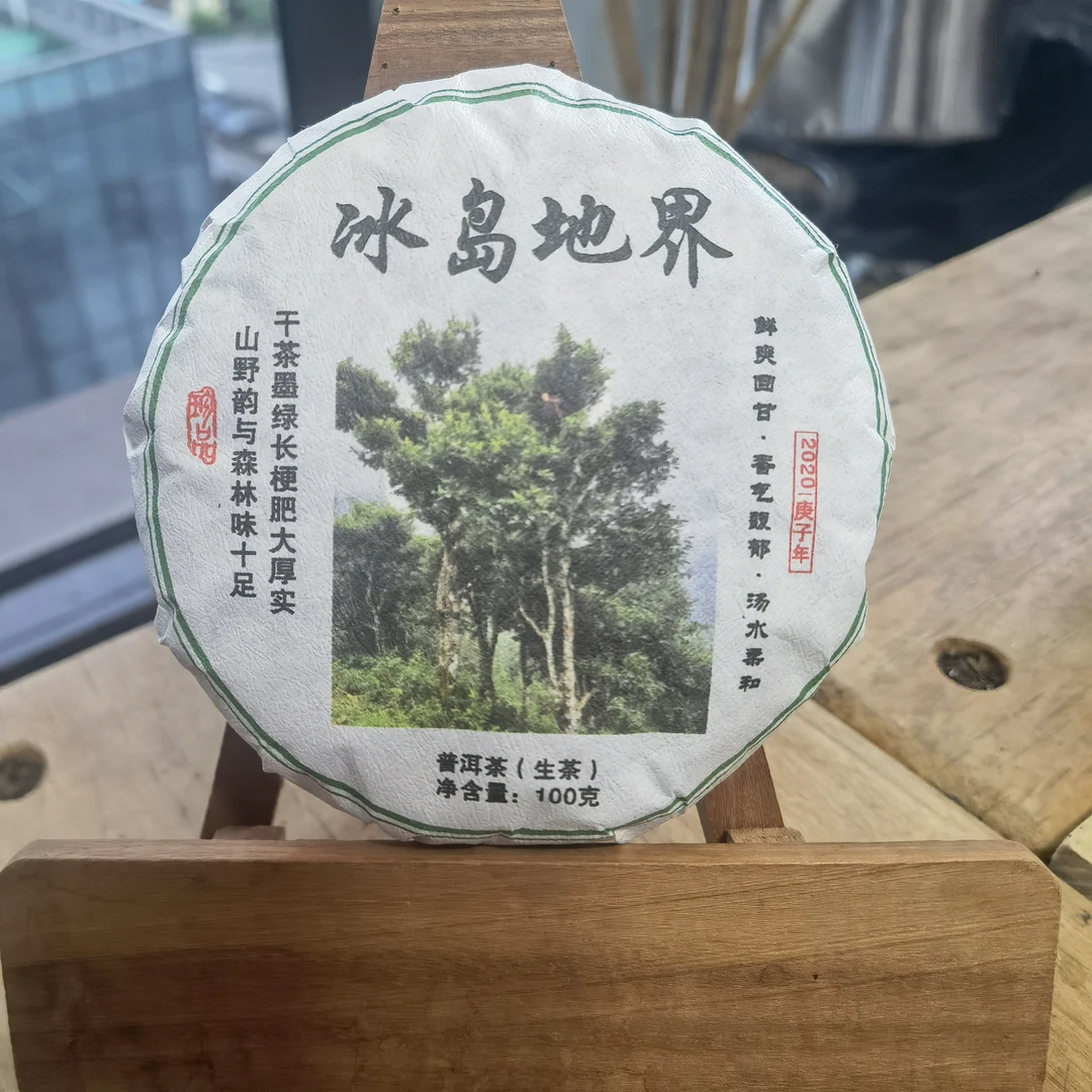 2020年冰岛地界 普洱生茶 100克/饼