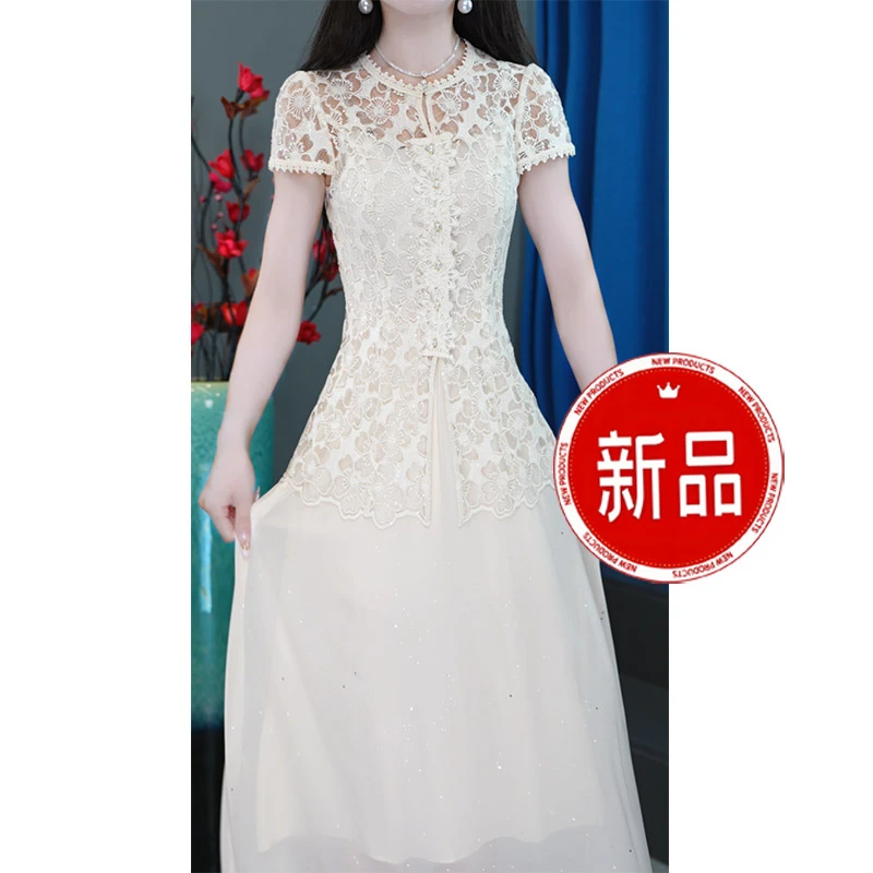 【吊带裙+外衫】修身气质显瘦夏季复古优雅套装裙